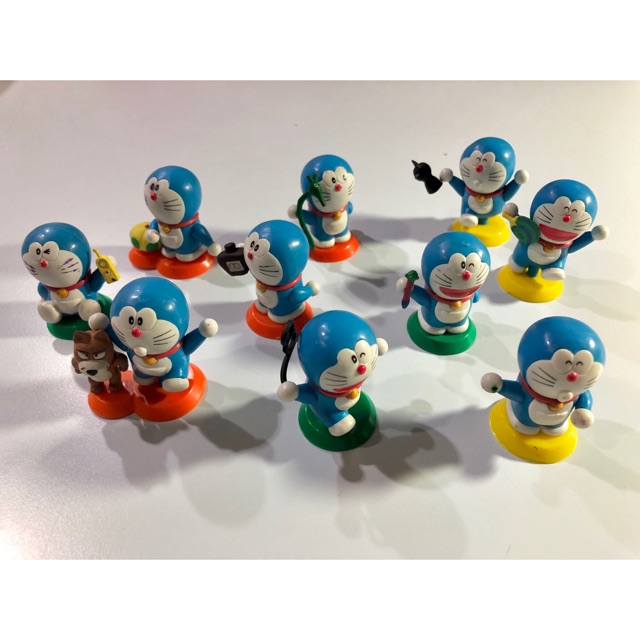 Doraemon Model Set Of 10 Doraemon!!!! Shopee Philippines