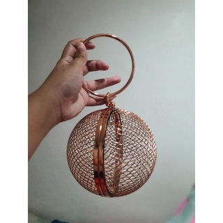 Rose gold sphere online bag