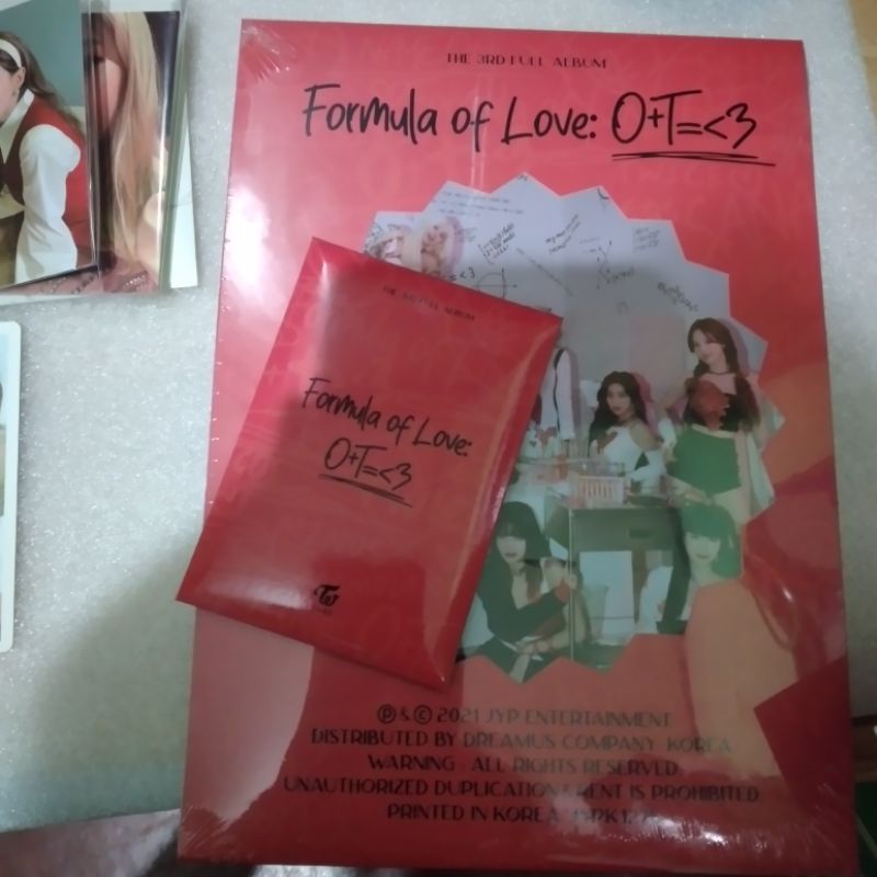 Twice Formula Of Love Album | Shopee Philippines