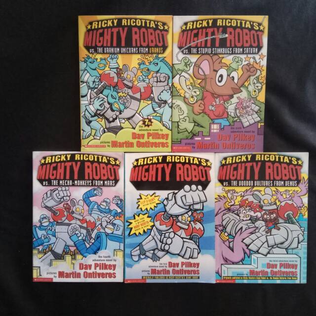 Ricky Ricotta's Mighty Robot Comic Book | Shopee Philippines