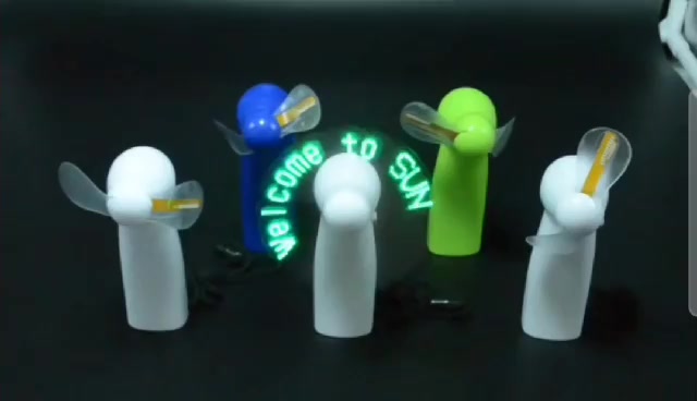 Mini Handy Led Custom Message Fan FOR GIVEAWAYS AND SOUVENIRS Led ...
