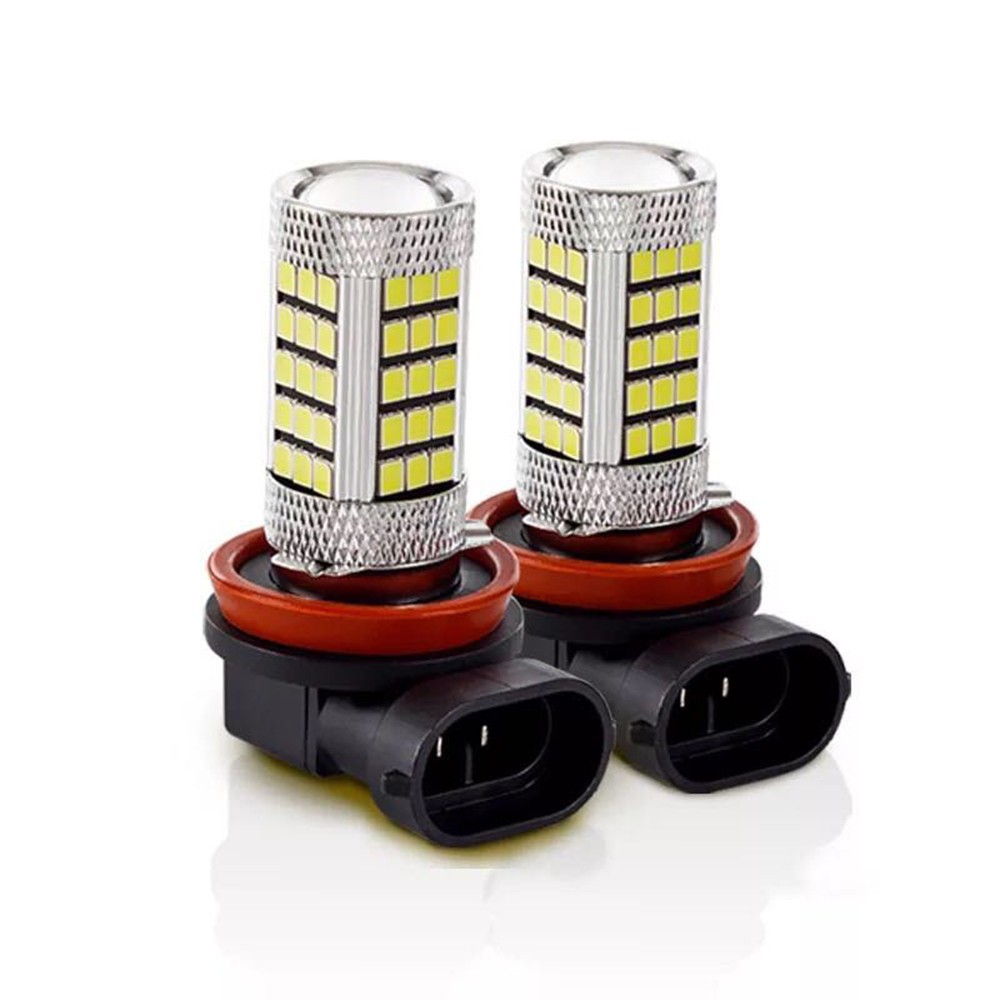 2x H11 H8 Super White 6000K 92SMD Auto LED Bulbs For Car Truck Fog