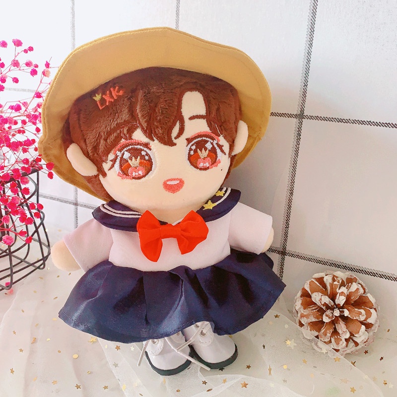 20cm Puppet Clothes Dress-up Idol Doll's Replaceable Clothes | Shopee ...