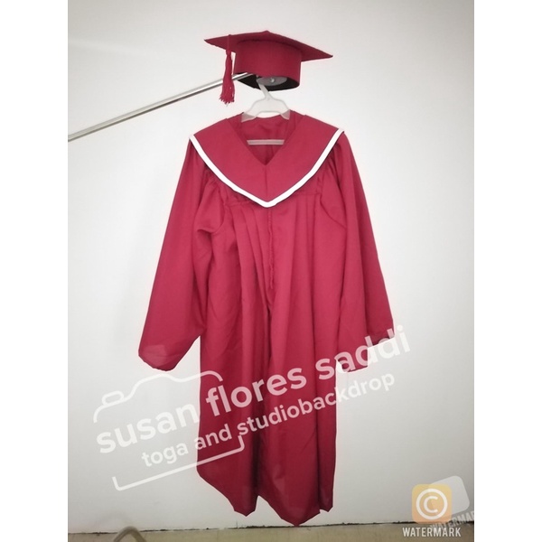 maroon toga graduation | Shopee Philippines