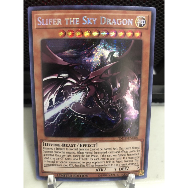 Slifer the Sky Dragon Prismatic Secret Rare TN19 | Shopee Philippines