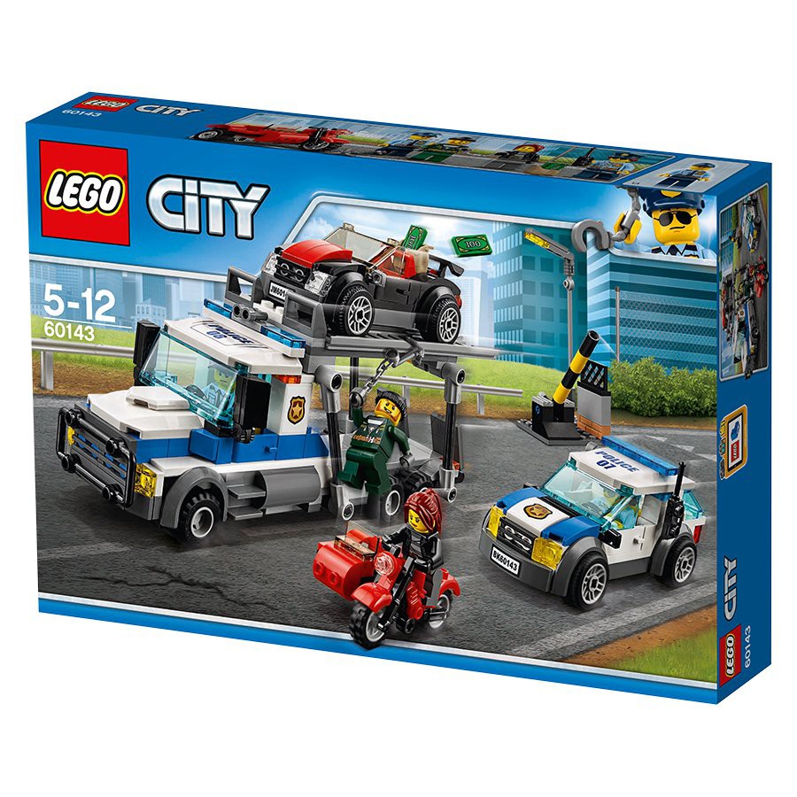 LEGO City 60143 Auto Transport Heist - LEGO City 60143 Auto Transport ...