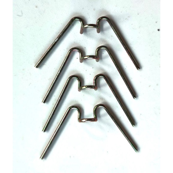 Clear Light Lens Lock Hairpin Model Infinity125 (1 Set Of 5 Pieces