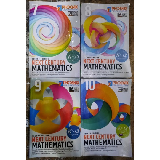 Next Century Mathematics Grade 7,8,9,10 kto12 Second edition Phoenix ...