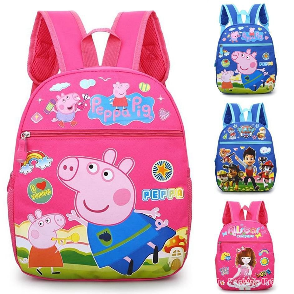 Peppa Pig School BagKindergarten Backpack Korean Style Peppa Pig