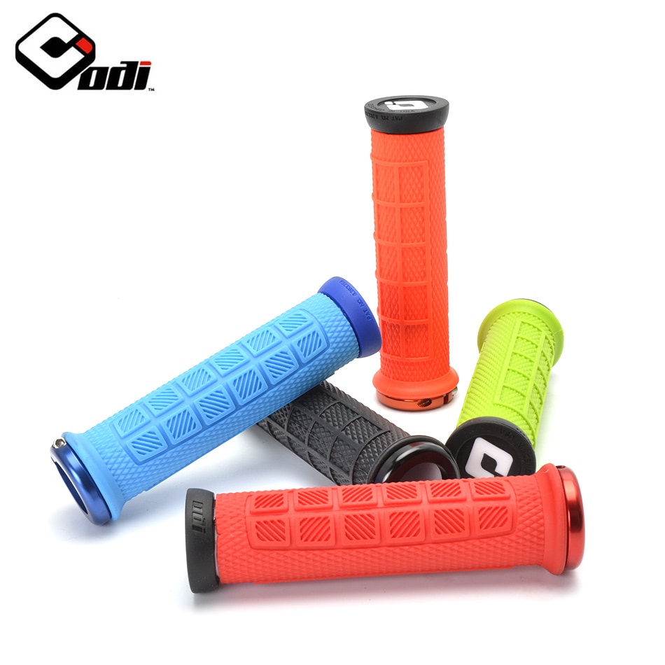 ODI Mountain Bike Grips Handlebar Elite Pro V2.1 Lock on Grips for MTB Bike Grips Alluminium