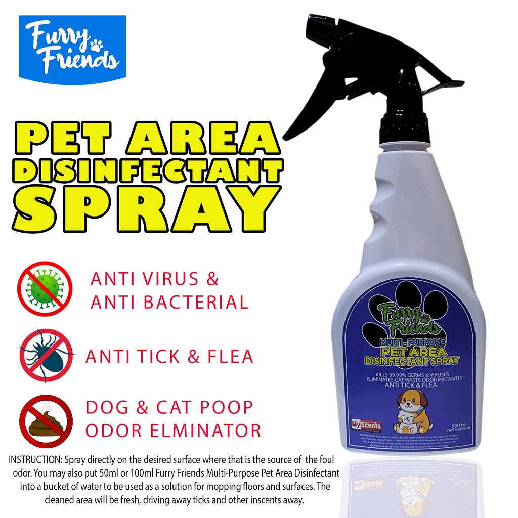 DOG AND CAT AREA DISINFECTANT SPRAY ODOR ELIMINATOR Shopee Philippines