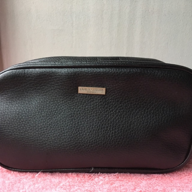 Giorgio armani clearance parfums clutch bag