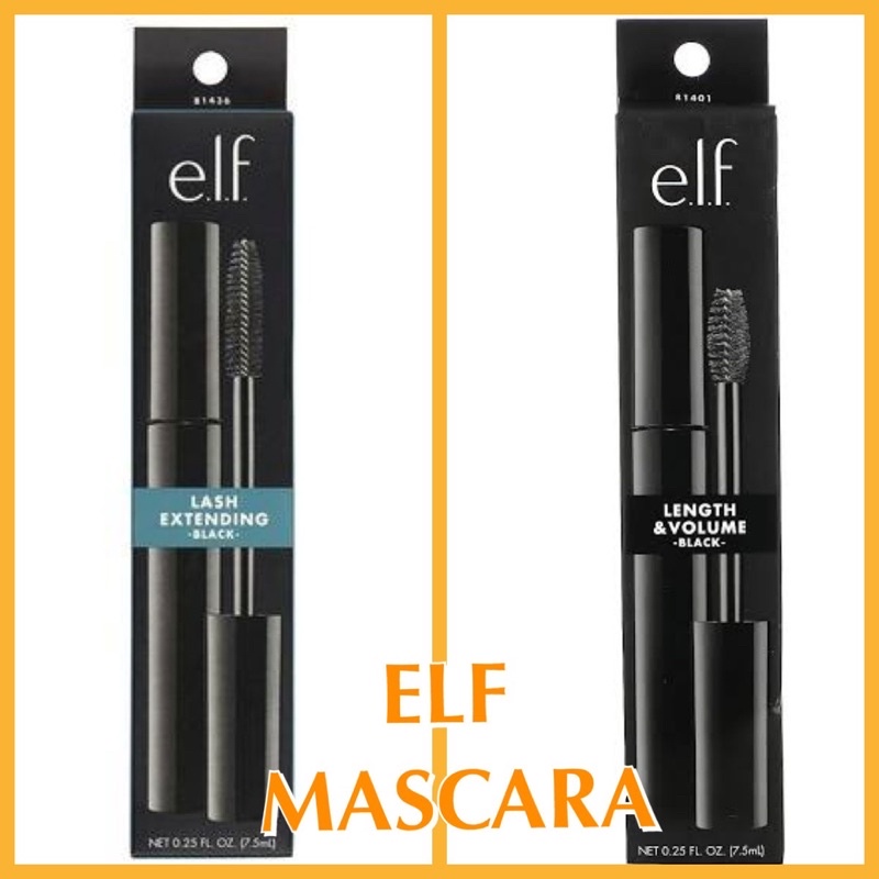 ELF MASCARA (LASH EXTENDING MASCARA & LENGTH AND VOLUME MASCARA