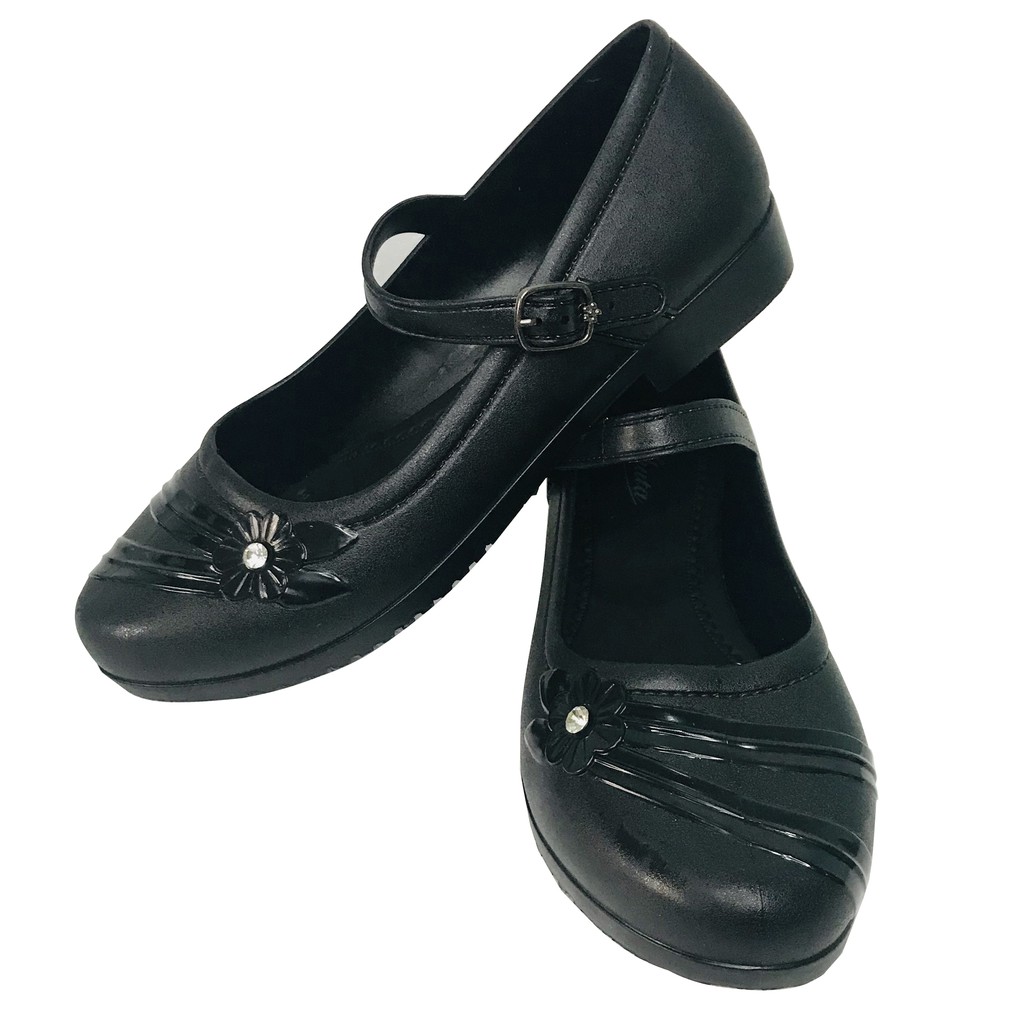 Color Uniform Black School Shoes For Girls | Shopee Philippines