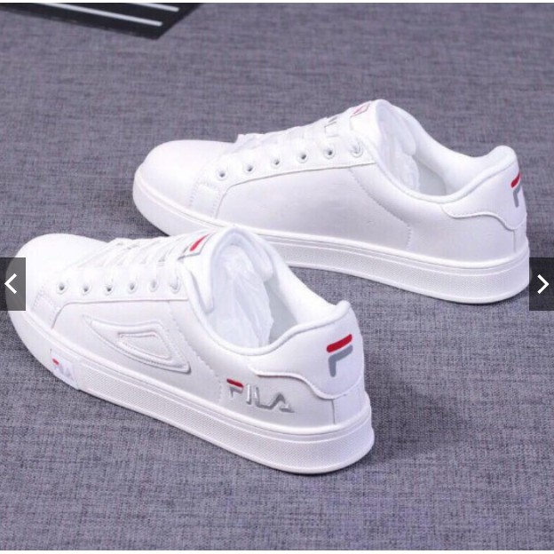 Fila girl shoes white hotsell