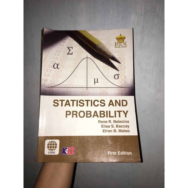 Statistics And Probability First Edition Book SHS | Shopee Philippines