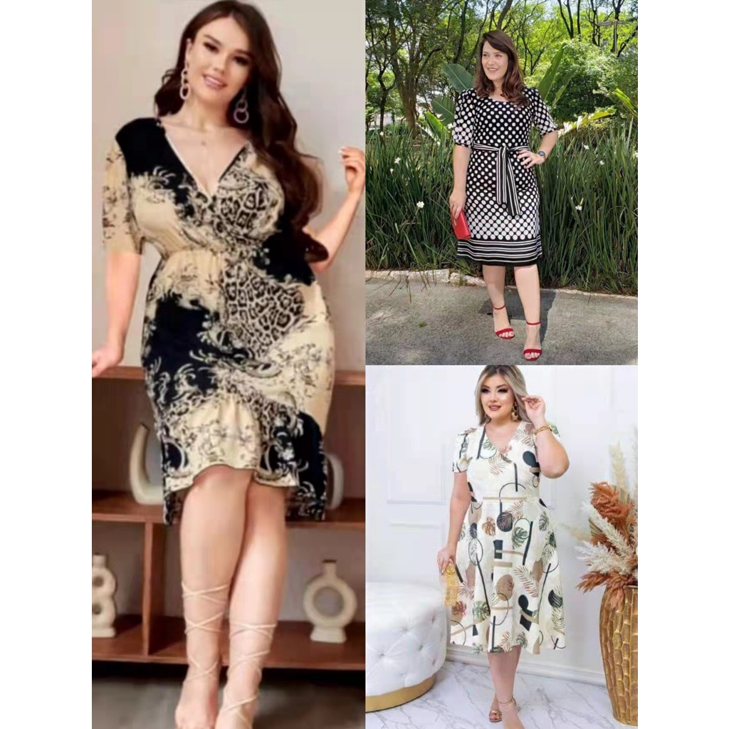 Shopee dress shop plus size