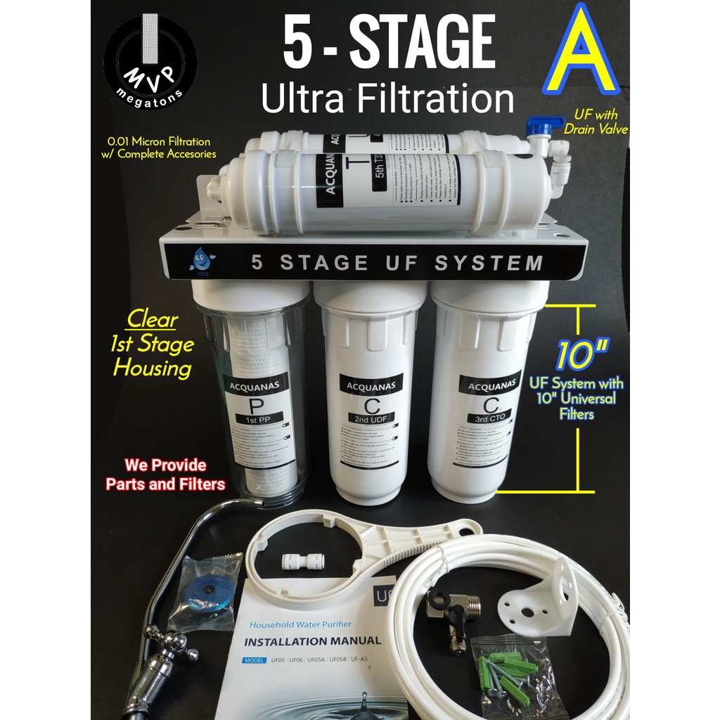 Ultra Filtration 5 Stage 6 Stage 7 Stage 10