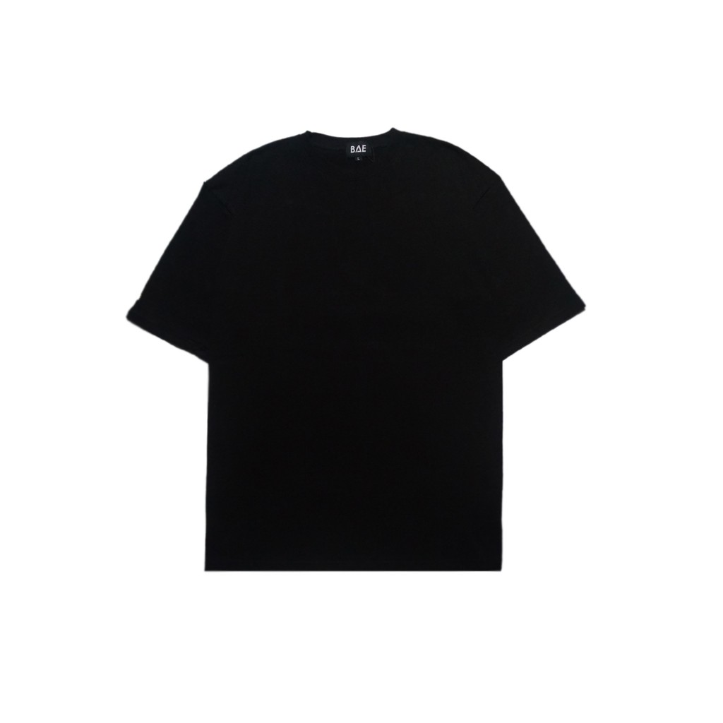 Bae Oversized Basic Black T Shirt | Shopee Philippines