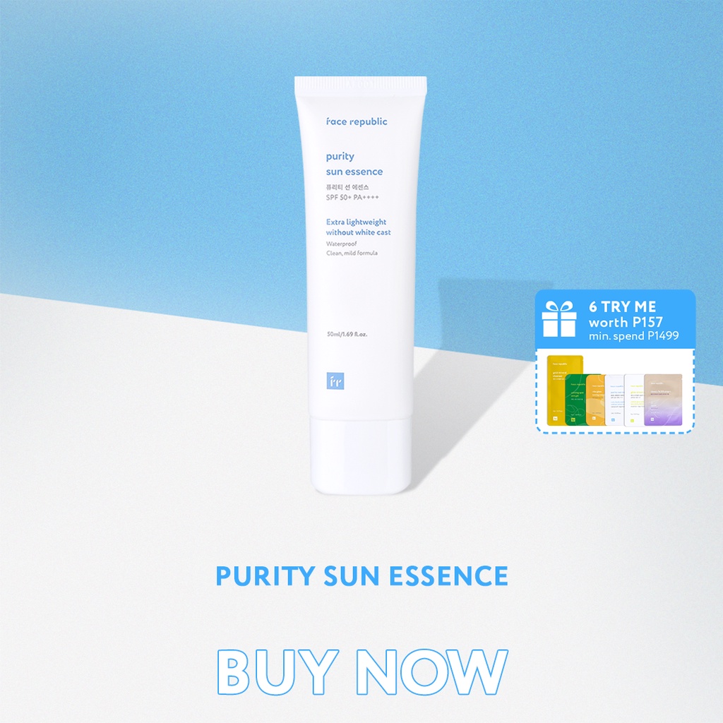 Face Republic Purity Sun Essence SPF50+ PA++++ 50mL [No Whitecast ...