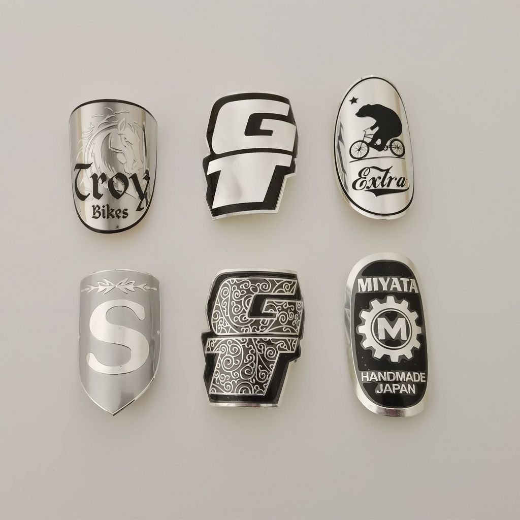 Miyata Bike Head Badge Made of aluminum alloy BMX folding bicycle accessories signs bicycle stickers Shopee Philippines