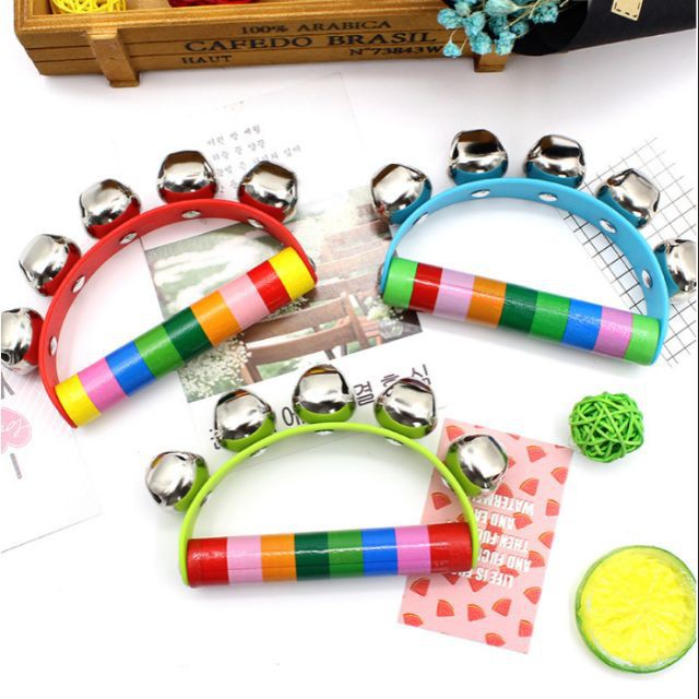 Wooden Rattles to Train Baby's Ears 0+ (1 Half Moon) | Shopee Philippines
