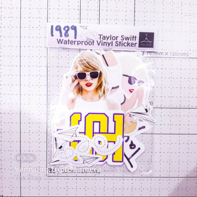 Taylor Swift 1989 waterproof vinyl sticker set | Shopee Philippines