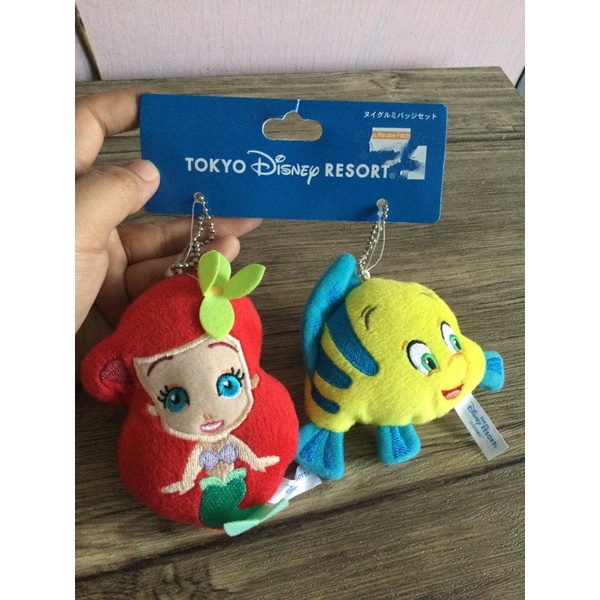 Ariel and Flounder Little Mermaid Charm Tokyo Disney Resort Shopee