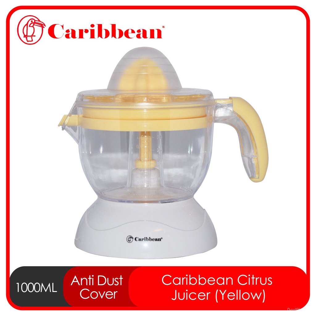 Caribbean Citrus Juicer CCJ1000 (Yellow) Shopee Philippines