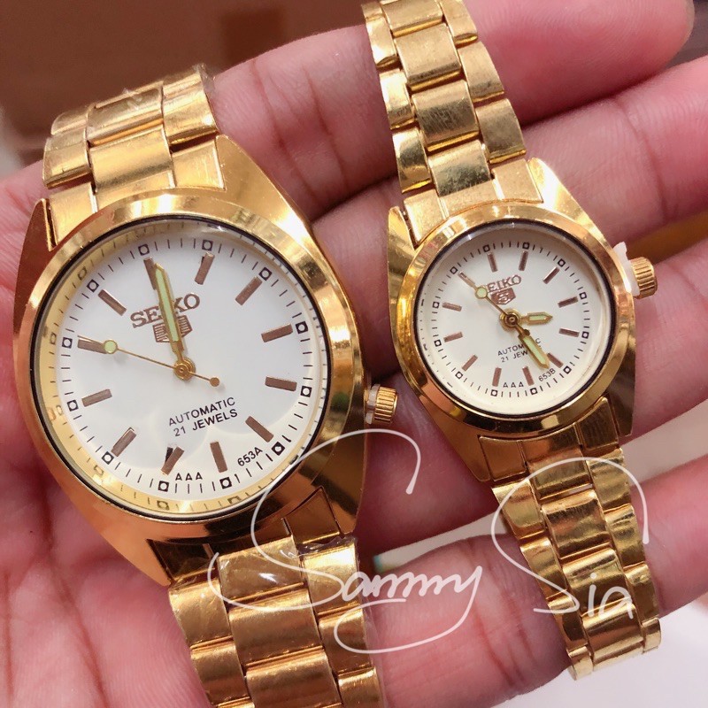 SEIKO 5 Automatic Stainless Couple watch | Shopee Philippines
