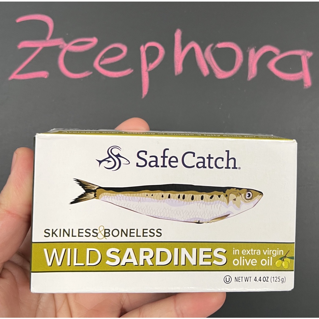 Safe Catch Wild Sardines in Extra Virgin Olive Oil WildCaught Skinless