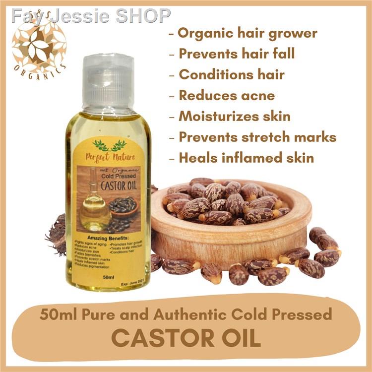 S&S 100% Pure and Authentic Cold Pressed Castor Oil Organic Hair Grower ...