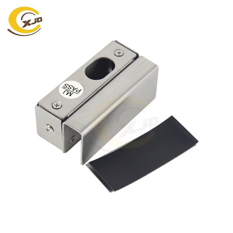 XJQ Stainless Steel Bracket for Frameless Glass Door Access control