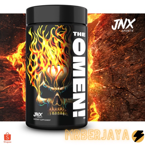 JNX Sports The Omen Fat Burner Extreme Appetite Suppression 100
