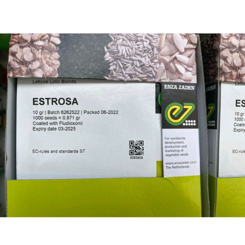 Estrosa Lollo Bionda Lettuce by Enza Zaden(Repacked seeds) Shopee