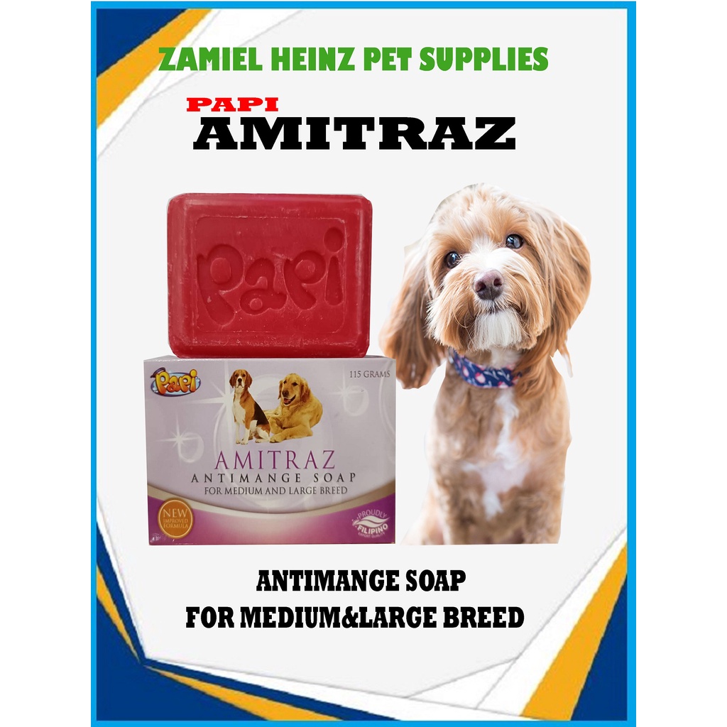 Papi discount amitraz soap