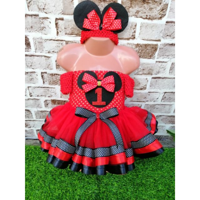 Minnie Mouse Tutu Dress BY Gab and Ell Tutus | Shopee Philippines
