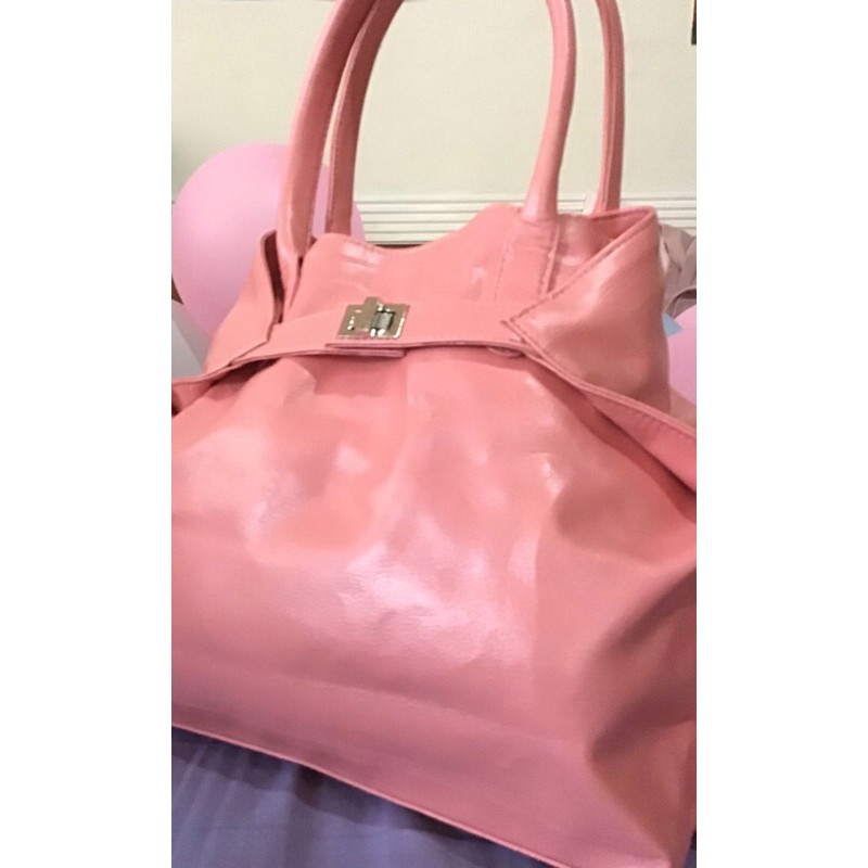 Shoulder Bag (Peach color) | Shopee Philippines