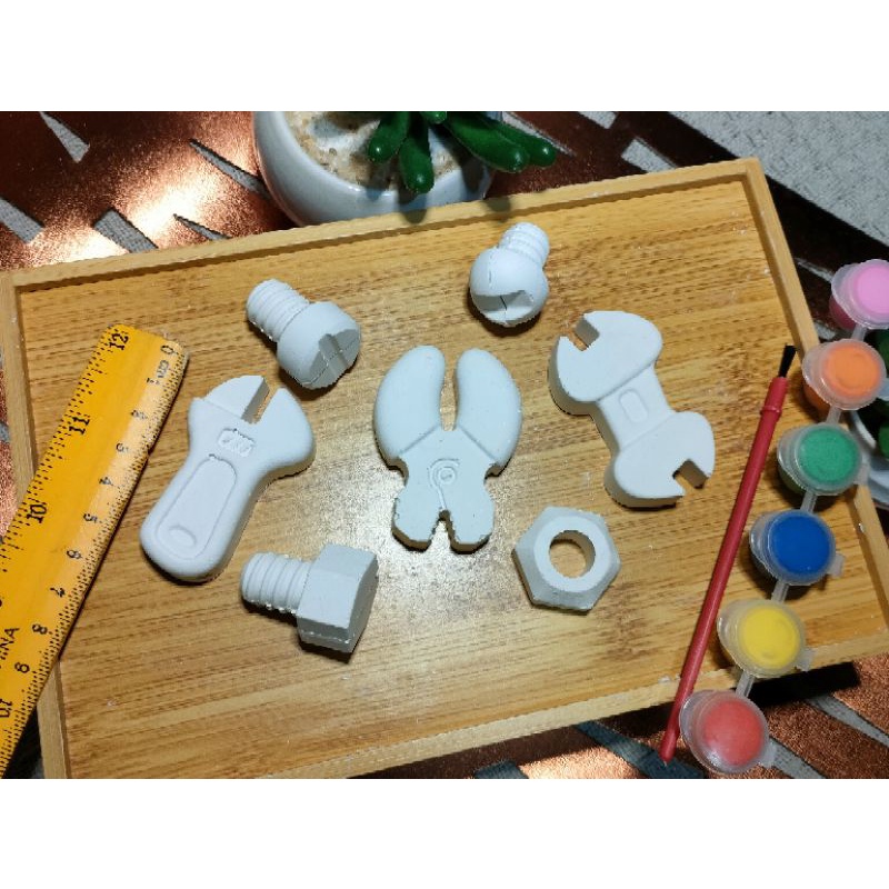 Plaster Figures Painting Activity Tools Set | Shopee Philippines