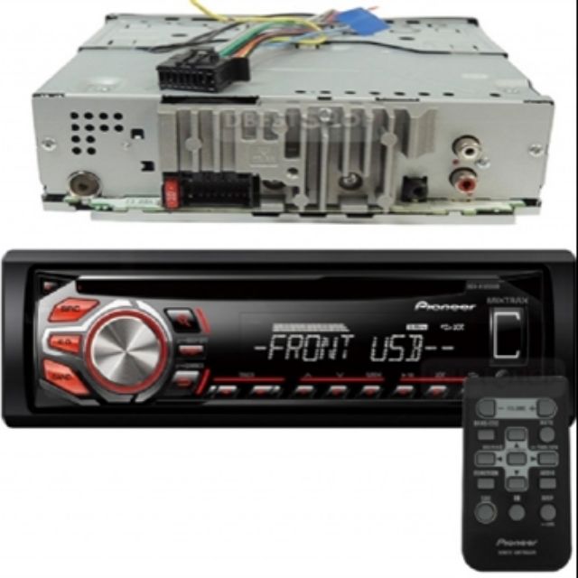 Pioneer DEHX1650UB CD/MP3/WMA/WAV Receiver with Front USB & AUX (2nd