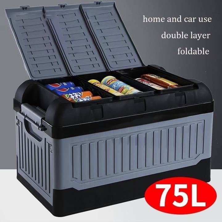 Car Trunk Foldable Storage Box Car Storage Box multifunction Organizer