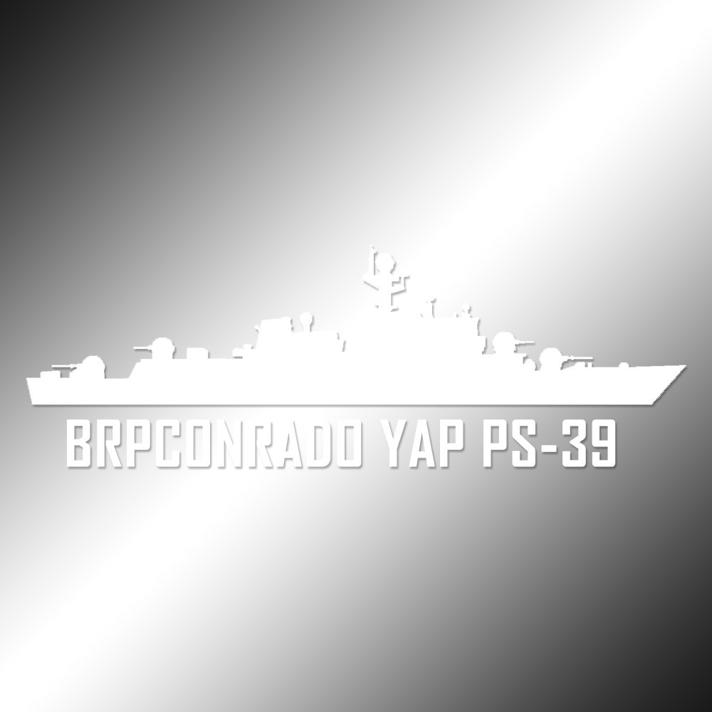 Sticker | BRP Gregorio Del Pilar PS-15 | Philippine Navy Ship | Decal ...
