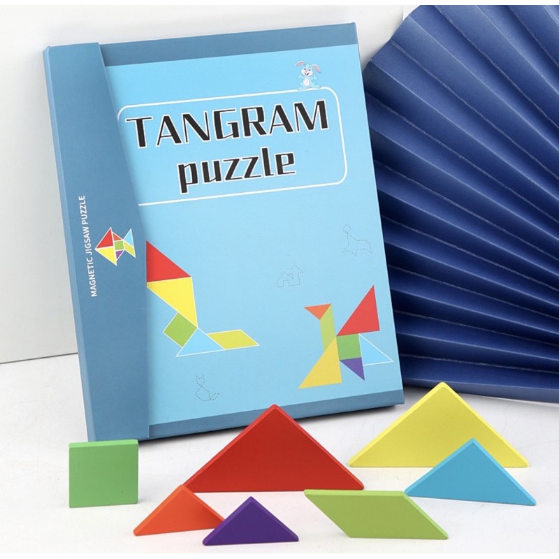 Tangram puzzle developmental toys | Shopee Philippines
