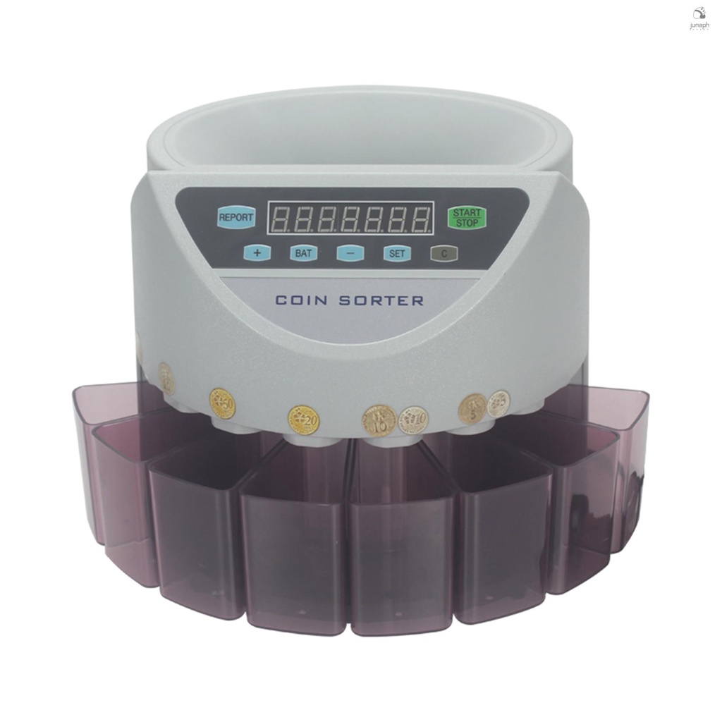 [journalfamily]Electronic Coin Sorter Counter Counting Sorting Machine Countable Coins with
