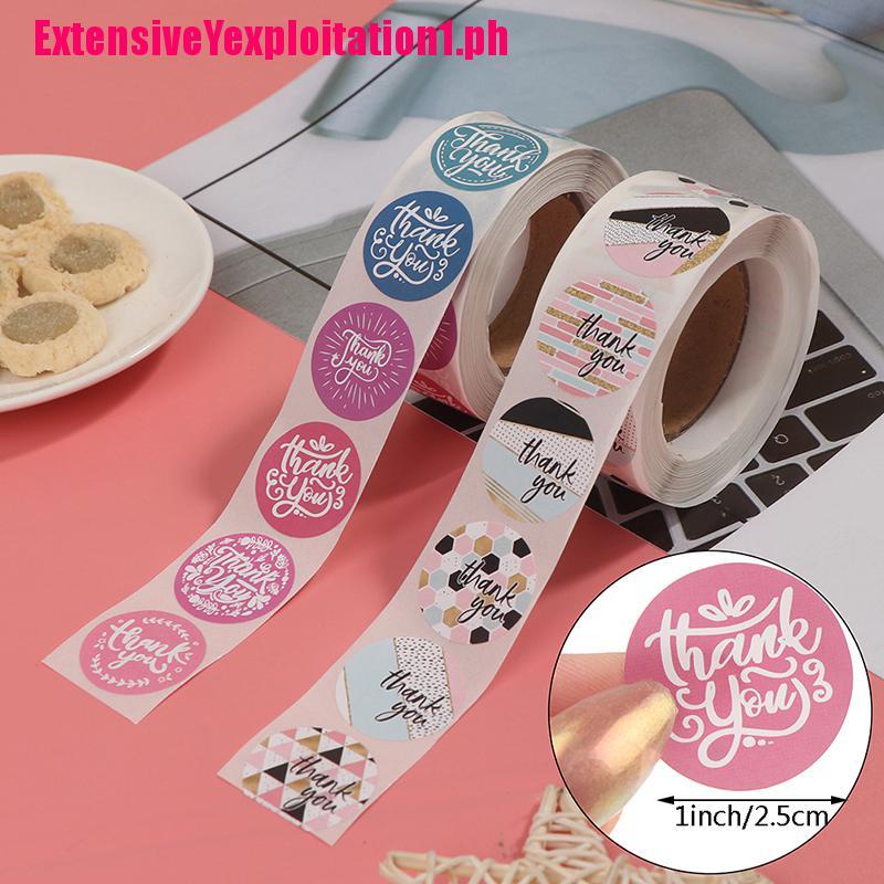 [EPPH]500pcs thank you stickers gift sticker seal label Scrapbooking ...