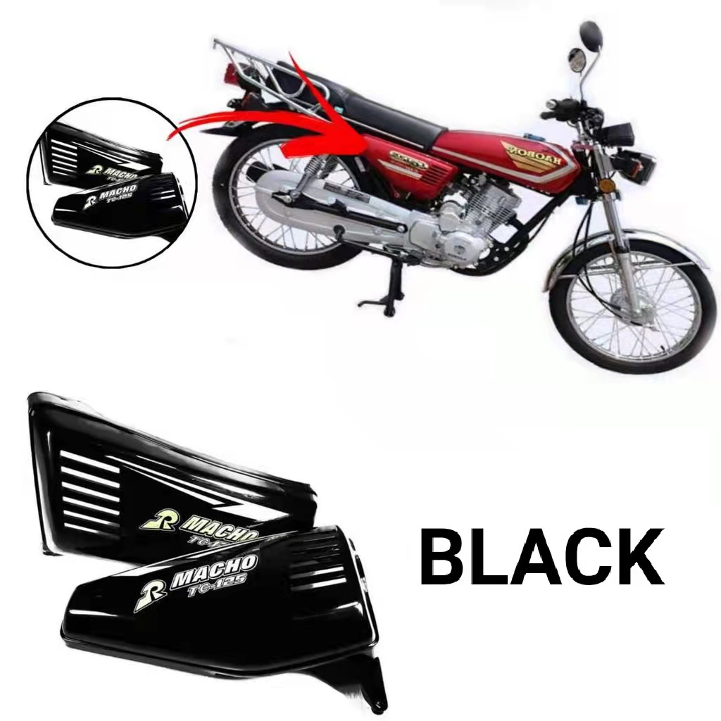 47RACING MOTORCYCLE BATTERY SIDE COVER FOR RUSI 125 A74 Shopee