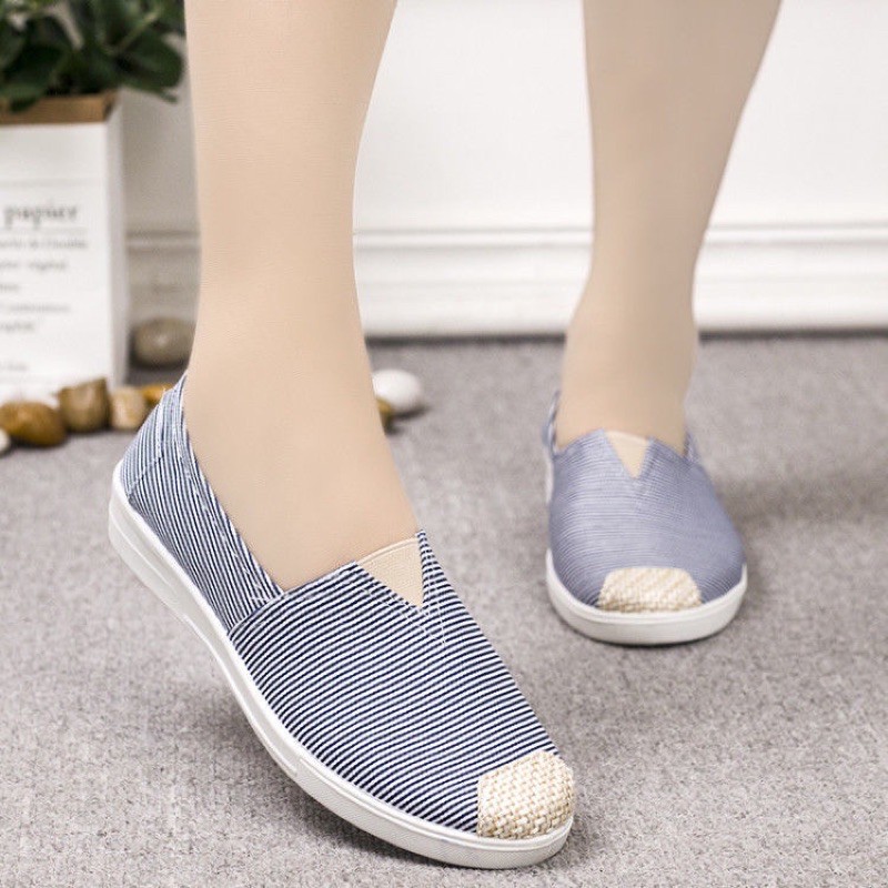 Slip on Korean style espadrilles shoes #J3 | Shopee Philippines