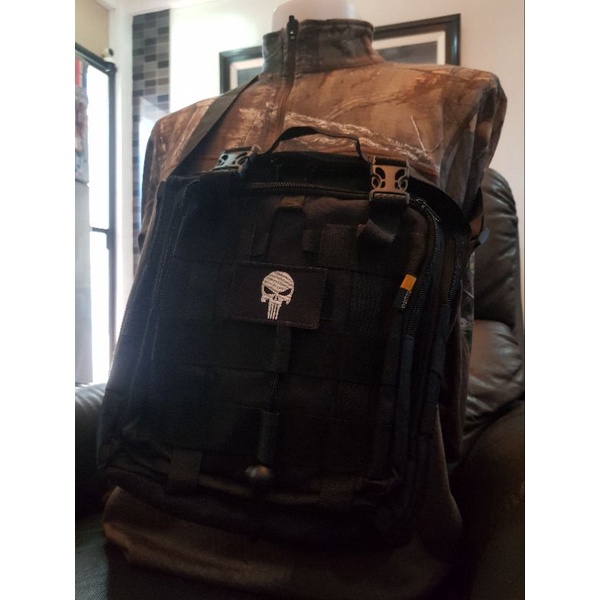 Tactical Square Bag EDC MOLLE Heavy Duty Sling Bag Oversized Crossbody