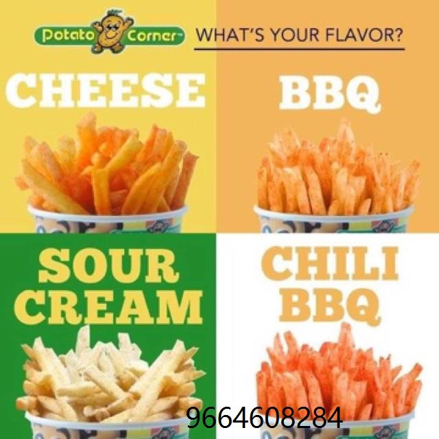 BARBECUE BBQ BEST SPICES Potato Corner Fries powder seasoning popcorn