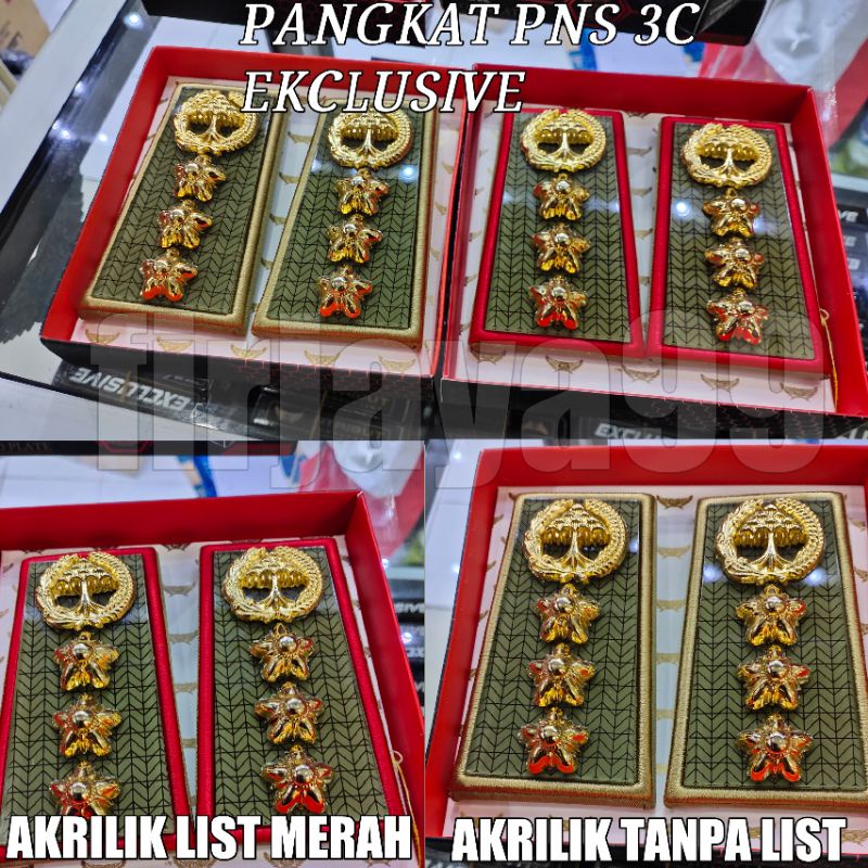 3c acrylic civil servant rank exclusive product /pns/asn | Shopee ...